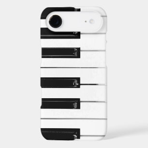 Realistic Black White Piano Keyboard Keys