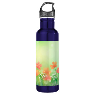 Realistic Blurred Spring Background-2374 710 Ml Water Bottle