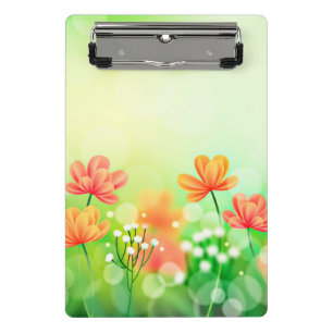 Realistic Blurred Spring Background-2374 Mini Clipboard