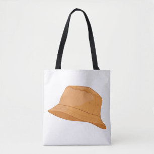 Realistic Bucket Hat Tote Bag
