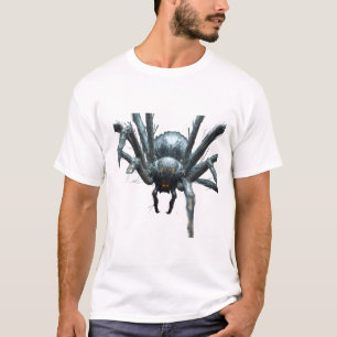 Realistic Dark Spider Graphic T-Shirt