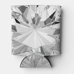 Realistic Diamond: 3D Texture Close-Up Can Cooler