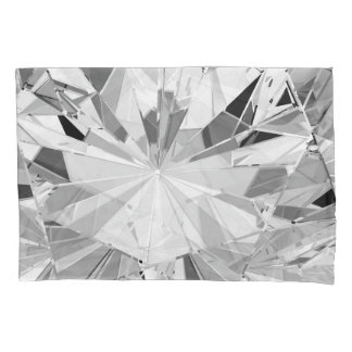 Realistic Diamond: 3D Texture Close-Up Pillowcase