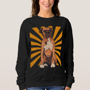 Realistic Dog Boxer Sweatshirt
