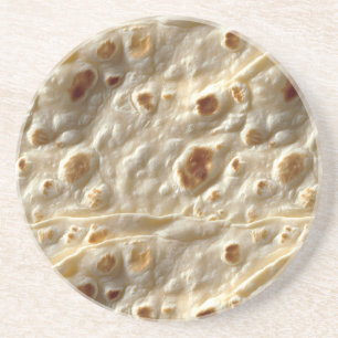 Realistic Flour Tortilla Coaster