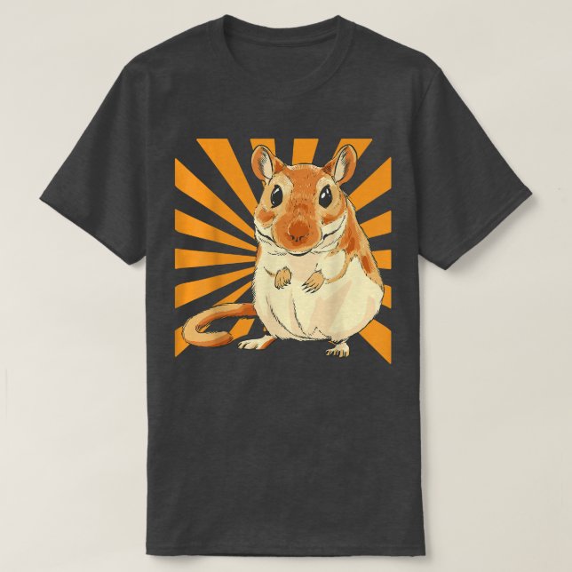 Realistic Gerbil  T-Shirt (Design Front)