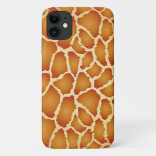 Realistic Giraffe Skin Texture Pattern-60066 iPhone 11 Case