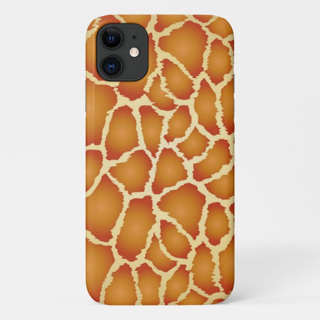 Realistic Giraffe Skin Texture Pattern-60066 Case-Mate iPhone Case (Back)