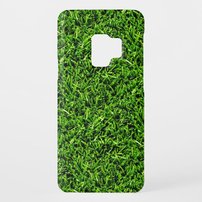   Realistic Grass Photo Texture Funny Bright Green Case-Mate Samsung Galaxy Case (Back)
