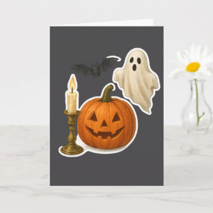  Realistic Halloween Sticker  Card