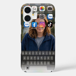 Realistic iPhone Home Screen Mountain Lake 16 Case