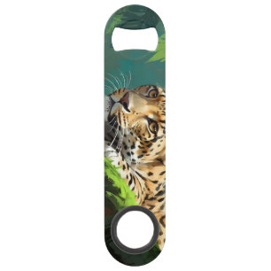 Realistic Leopard in Jungle Animal Art