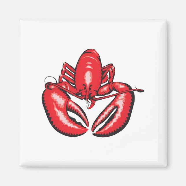realistic lobster magnet (Front)