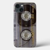 Realistic Looking Tape Cassette Cell Phone Case