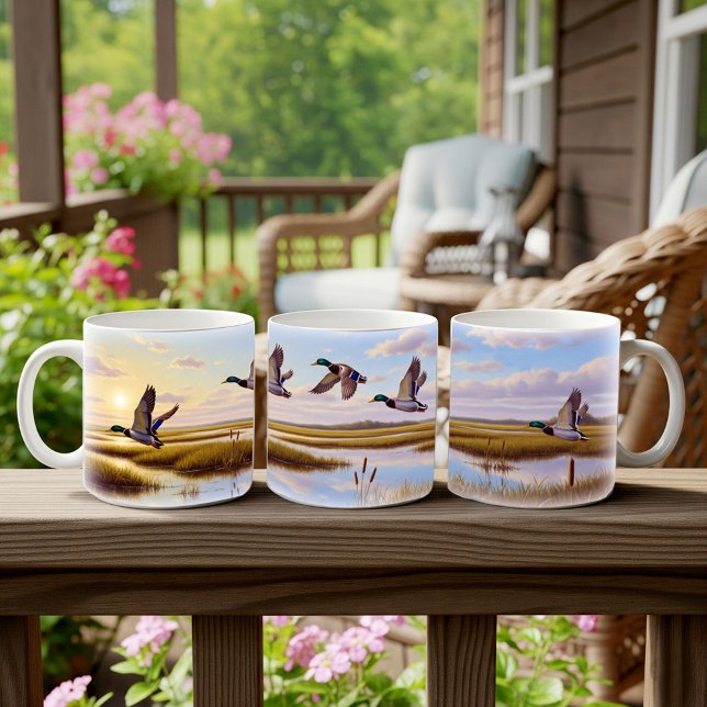 Realistic Mallard Digital Painting Mug Wrap Design (Creator Uploaded)