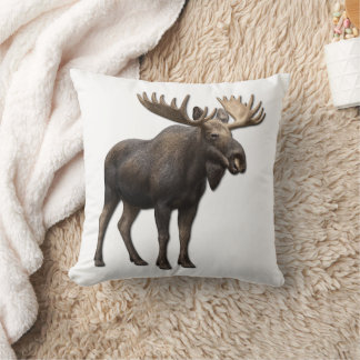 REALISTIC MOOSE DESIGN. SAMER BRASIL CUSHION