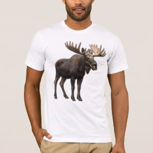 REALISTIC MOOSE DESIGN. SAMER BRASIL T-Shirt