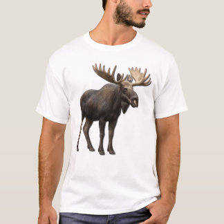 REALISTIC MOOSE DESIGN. SAMER BRASIL T-Shirt