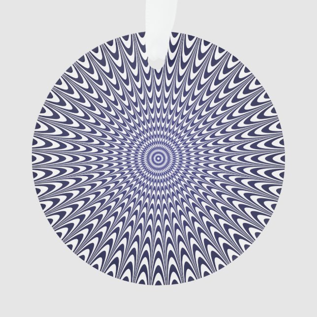 Realistic Optical Illusion Ornament – 3D Geometric (Front)