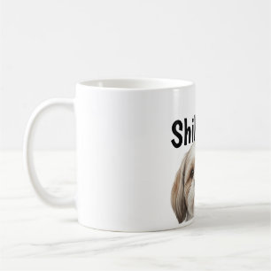 Realistic Shih Tzu Full Wrap 11oz Mug PNG Custom