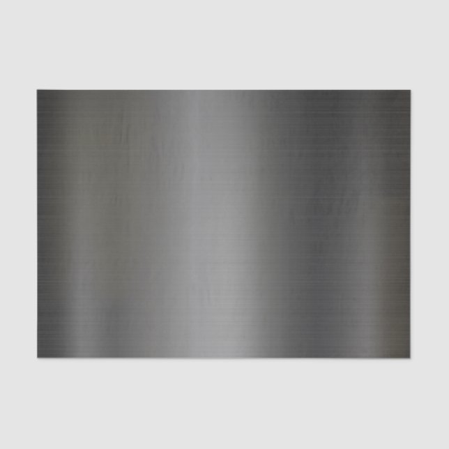 Realistic silver metallic texture tissue paper (Front)