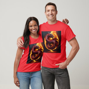 Realistic snake dragon T-SHRT T-Shirt