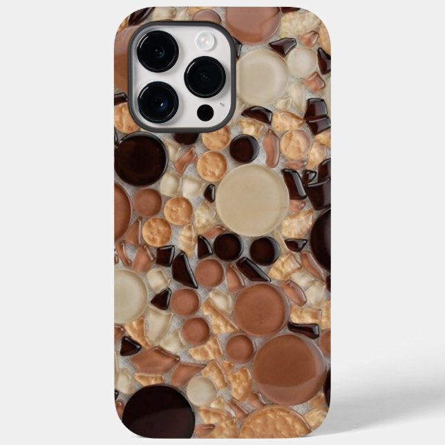 Realistic Stones Case-Mate iPhone Case (Back)