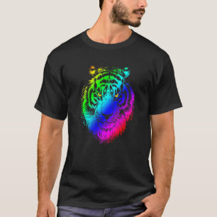 Realistic Tiger Head Skin Paw 31 T-Shirt