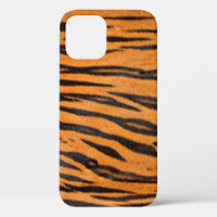 Realistic tiger skin texture.