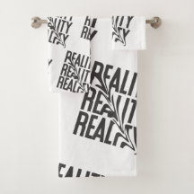 Reality Check Typography Modern Minimalist