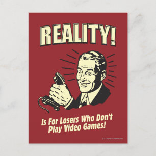 Reality: For Losers Postcard