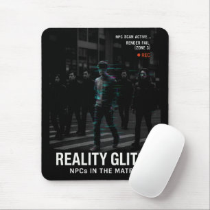 Reality Glitch - Render Fail [Zone 3] Mouse Pad
