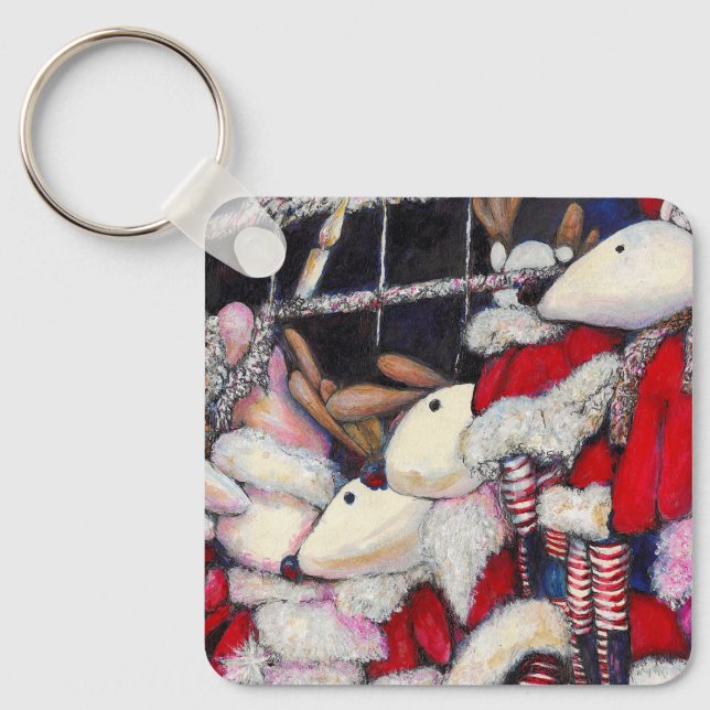 Reality on Vacation Key Ring (Front)