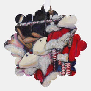 Reality on Vacation Tree Decoration Card