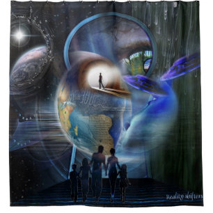 Reality Shifters Shower Curtain