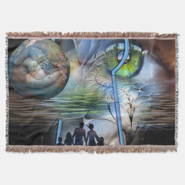 Reality Shifters Throw Blanket (Front)
