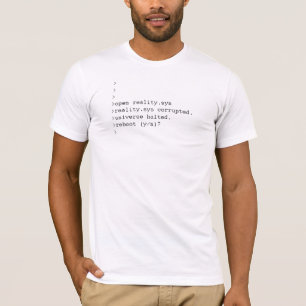 reality.sys corrupted T-Shirt
