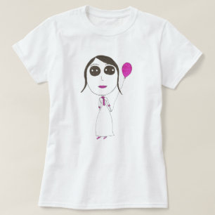 Really Big Head Girl T-Shirt
