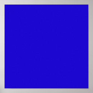 Really Blue Poster