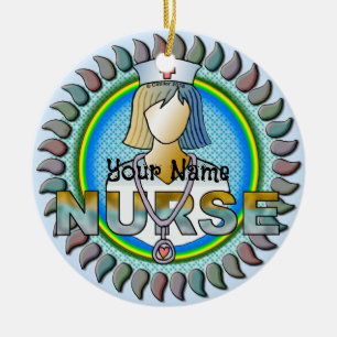 Really Cool Nurse Ceramic Ornament
