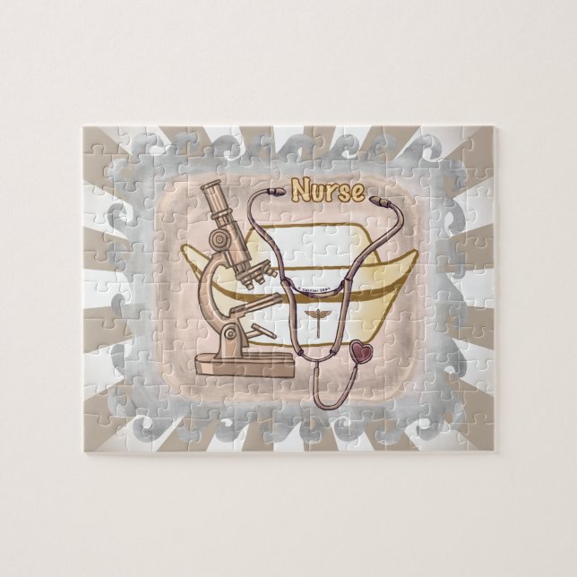 Really cool nurse  jigsaw puzzle (Horizontal)