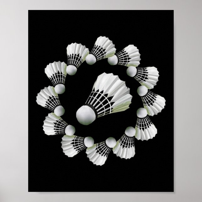 Really Like Badminton Shuttle Birdie _9  Poster (Front)