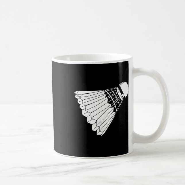 Really Like Badminton Shuttle Birdie  Coffee Mug (Right)