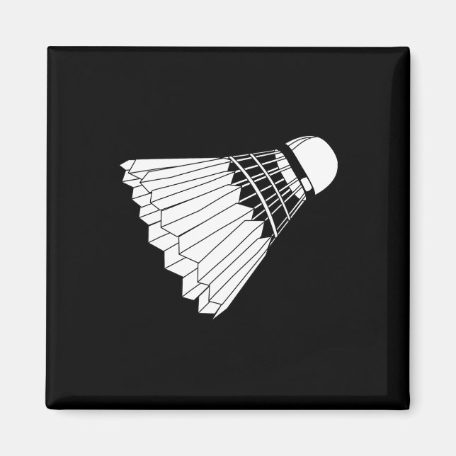 Really Like Badminton Shuttle Birdie  Magnet (Front)
