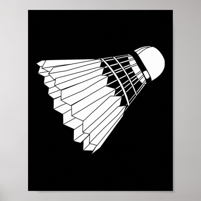 Really Like Badminton Shuttle Birdie  Poster (Front)
