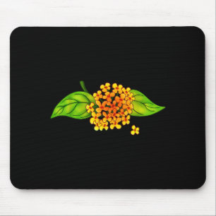 Really Like Osmanthus Flower Tea Eastern Asia Mouse Pad
