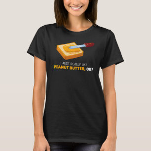 Really Like Peanut Butter Jelly Food Graphic T-Shirt