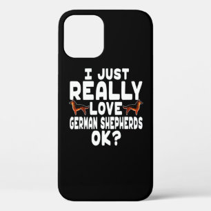 Really Love German Shepherd iPhone 12 Pro Case