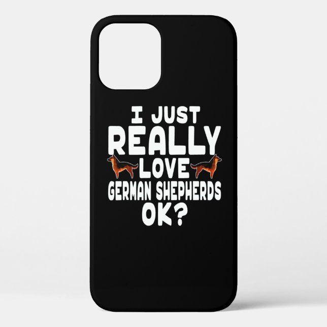 Really Love German Shepherd Case-Mate iPhone Case (Back)