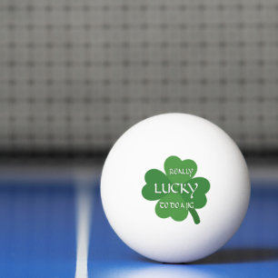 Really Lucky To Do a Jig Ping Pong Ball